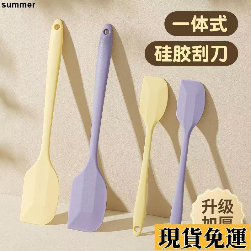 🌷限時下殺🌷一體式硅膠廚具家用烹飪勺鏟不粘鍋鏟勺套裝食品級耐高溫工具烘焙