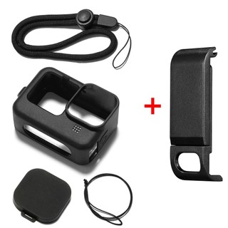 Silicone Case for GoPro Hero 10 9 Black Lens Cap Cover for G