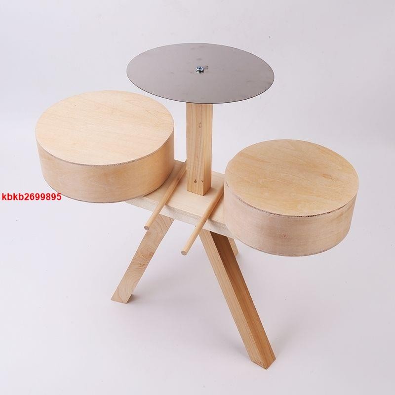 熱銷＠木制品小樂器diy打擊樂器手工樂器半成品精致手工兒童繪畫幼兒