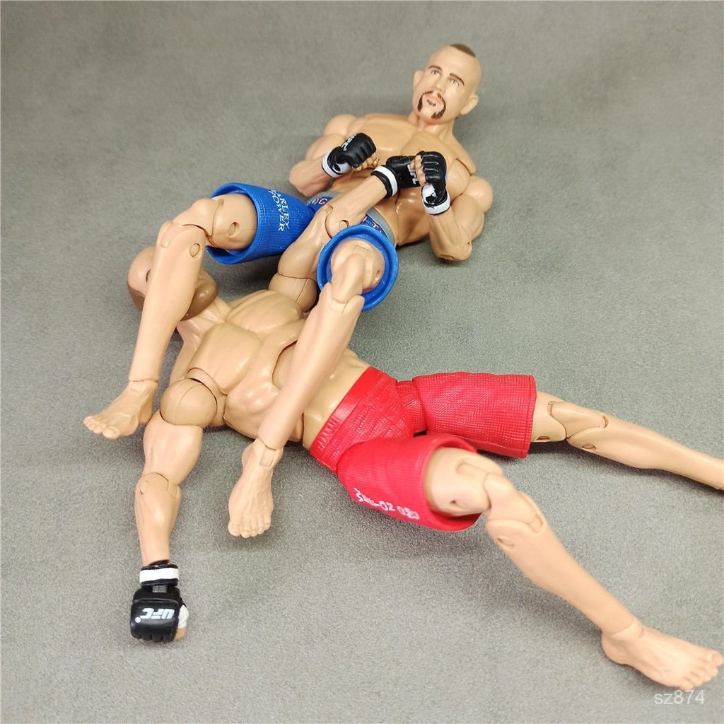 【💥新品倒數計時💥】 UFC 7寸超可動 格鬥摔跤手 20cm高可動人偶玩具模型手辦擺件