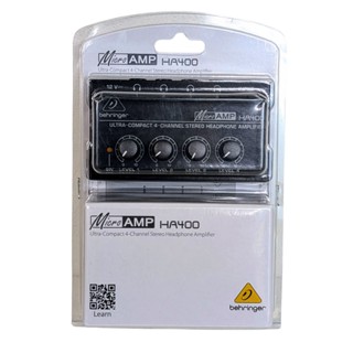 Behringer MICROAMP HA400 一對四耳機分配器 四軌輸出 立體聲 放大器 1年保固