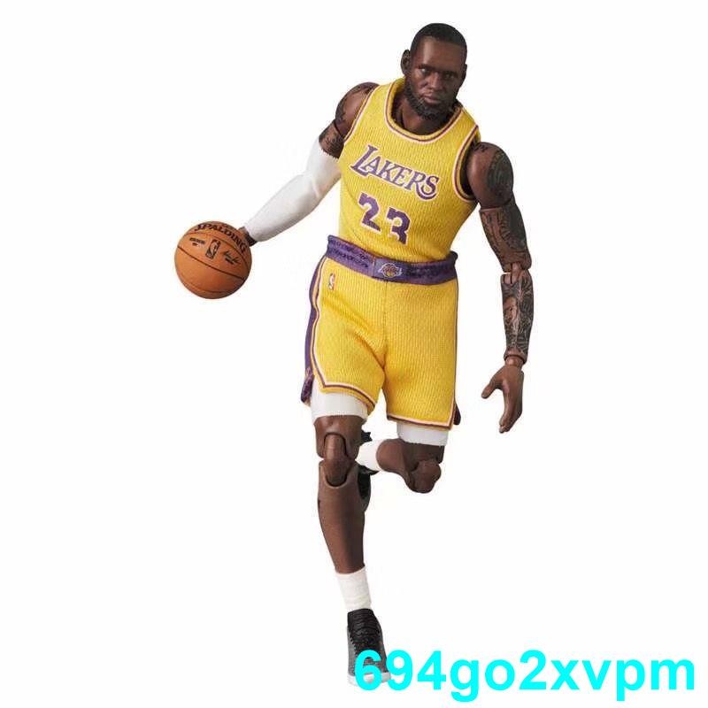 NBA 科比 籃球擺件MAFEXNo.127MAFEX洛杉磯湖人隊勒布朗詹姆斯科比 超可動人偶手辦