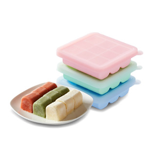 Kalar 副食品分裝盒【FDA/LFGB雙認證】矽膠製冰盒 矽膠製冰格 製冰盒 副食品製冰盒 矽膠冰磚盒 冷凍分裝盒