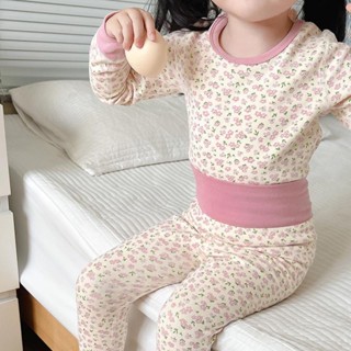 ARY 女童睡衣 兒童秋冬居家服 寶寶保暖睡衣 兒童無骨高腰秋衣 寶寶德絨護肚秋褲 兒童秋冬保暖內衣套裝 女童男孩套裝