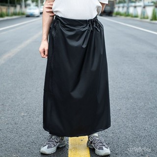 現時特賣防水褲裙男女電動車電瓶車防雨裙子一片式雨衣騎車替雨褲護腿擋雨