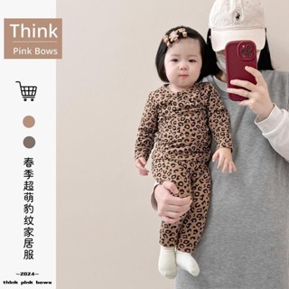 Hi❤baby寶寶睡衣秋冬洋氣德絨套裝秋季嬰兒衣服超萌長袖長褲家居服兩件套
