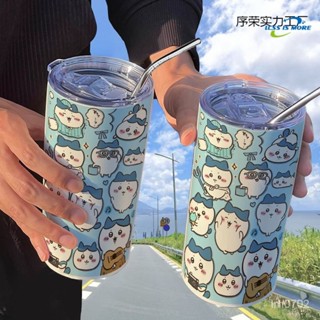 水杯 水壺 禮物 馬剋杯 咖啡杯 茶杯 酒杯 拿鐵杯 飲料杯 吉 伊卡哇 烏薩奇吉伊小八 咖啡 不銹鋼保溫杯 吸管水杯