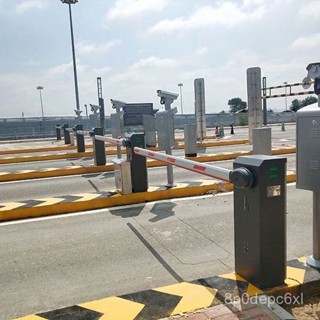 工廠發貨】纜車幹 伸縮桿 停車桿 小區停車場門禁道閘桿直桿膠條柵欄桿陞降起落抬桿八角單桿伸縮桿