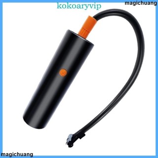 [現出] Kok 12V 汽車打氣筒輪胎充氣機帶壓力表便攜式空氣壓縮機泵用於摩托車電動自行車
