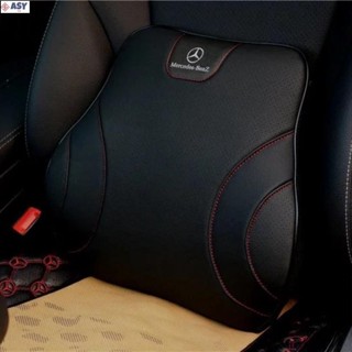 適用於Benz 賓士 護腰靠墊 頭枕 A B S GLC GLA C200L GLG 汽車 記憶棉靠枕 緩解疲勞腰痛