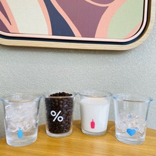 🔥【熱賣】日系 Blue bottle 藍瓶子 日式玻璃杯 ins風 小藍瓶 杯子 高顔值 咖啡杯 便攜冰美式杯 送禮