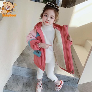 兒童外套 女童外套 童裝外套 女童外套秋冬2024新款兒童冬季洋氣加絨加厚沖鋒衣女寶寶冬裝上衣