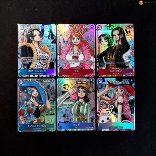 海賊王opcg 娜美 大和 女帝 diy 閃卡 卡牌 動漫 潮玩 6張全套 適暢專營