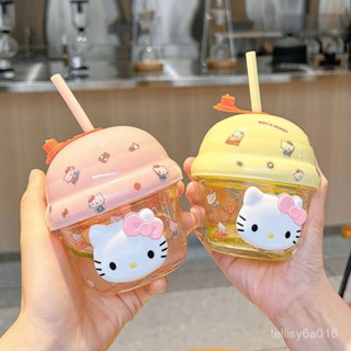 💕冬季煥新-🌸ins墩墩杯迷你水杯玻璃杯小奶杯女咖啡牛奶杯高顔值胖胖杯帶吸管