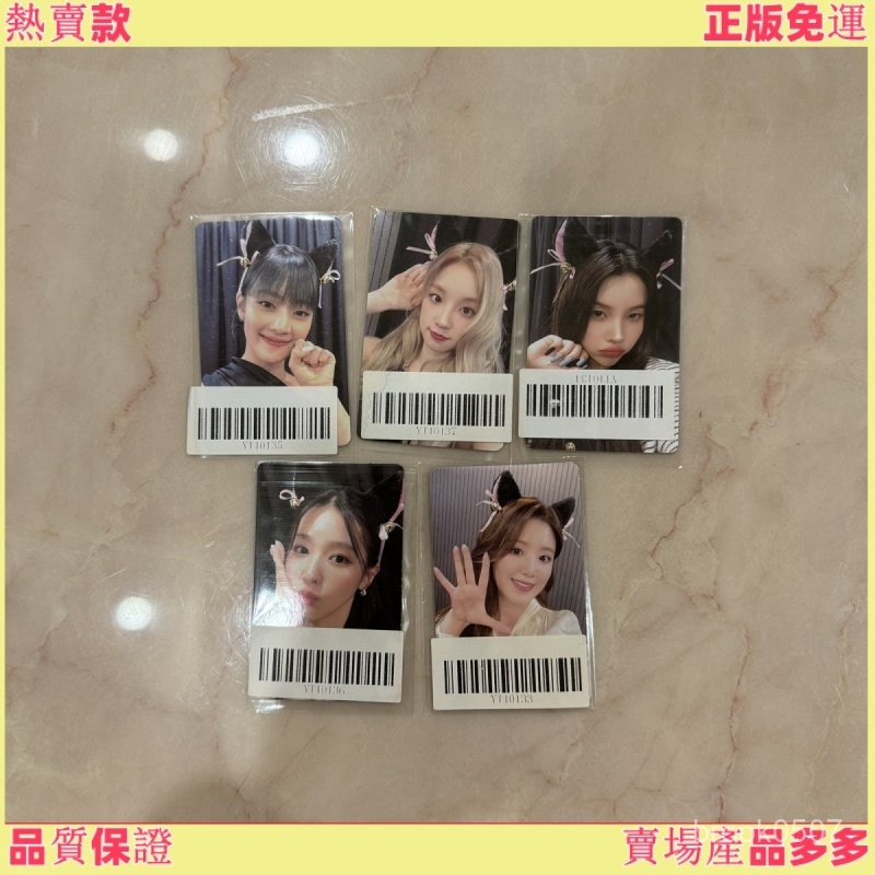 正版 gidle kms官方特典小卡 mini6 娃kms特典小卡
