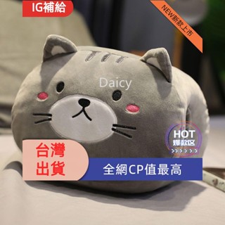 【布娃娃】«暖手抱枕» 暖手 抱枕卡通可愛插手辦公室午睡小枕頭學生宿舍 毛絨 手捂冬天女生