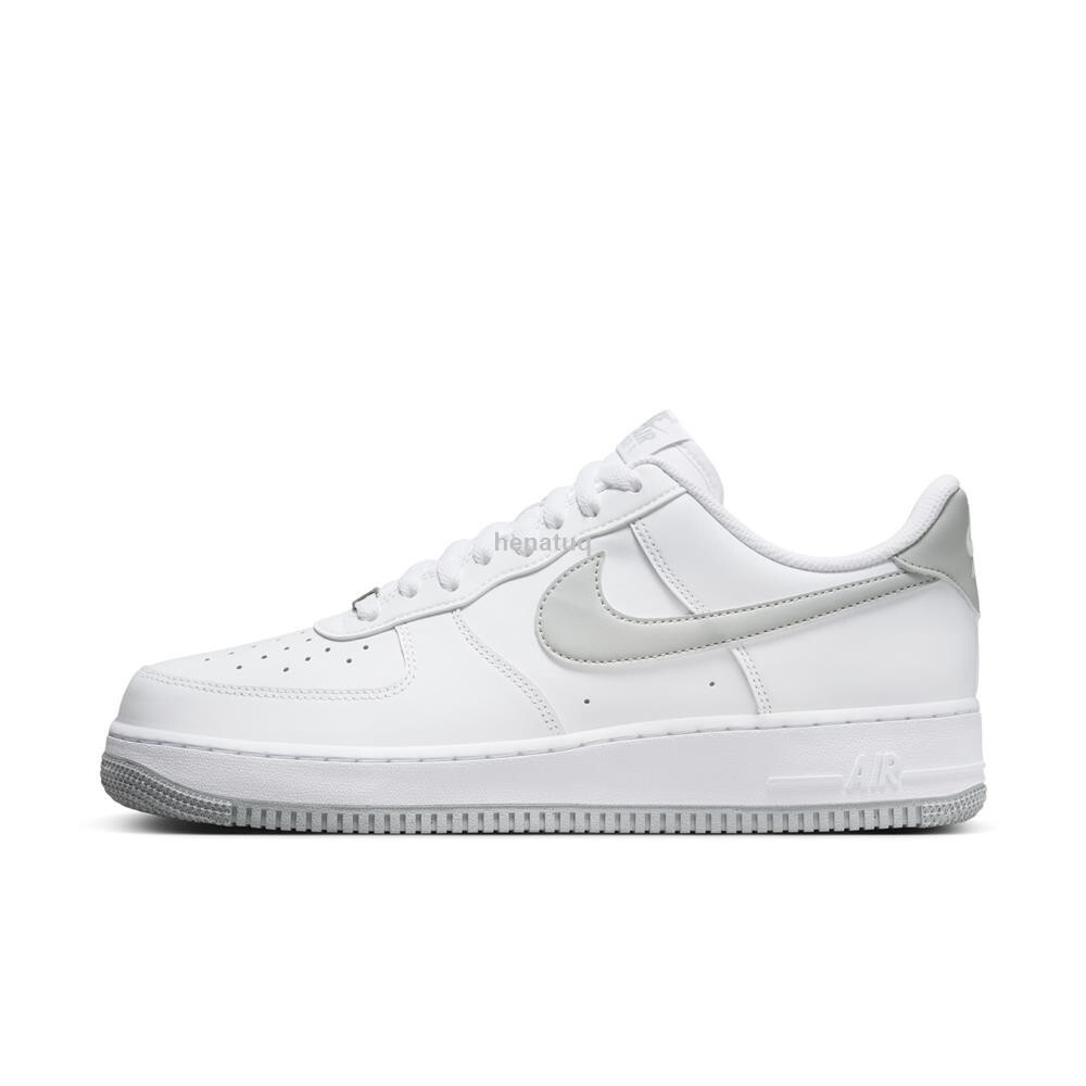 酷動嚴選 NIKE AIR FORCE 1 07 男休閒運動鞋-白灰-FJ4146100