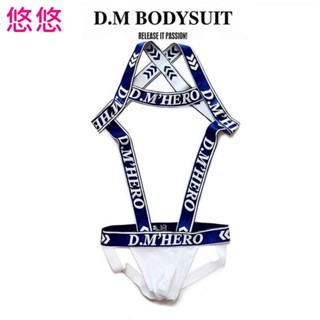 😘悠悠🎀丁字褲男 . 連體丁字（色）鏤空凸 字母腰帶雙丁褲運動 運動內褲 男性感內褲