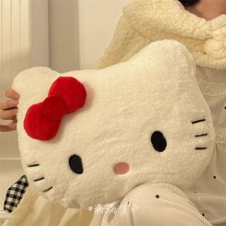HelloKitty 娃娃抱枕🔥hellokitty抱枕玩偶睡覺專用靠枕毛絨大頭貓坐墊送人卡通可愛禮物