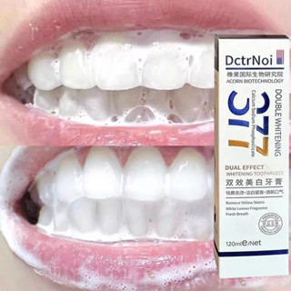 臺灣免運熱賣??口腔護理DctrNoi377雙效美白牙膏 亮白 益生菌 抗敏 清口氣 齒黃 去煙漬檳郎 清新口氣去異味男