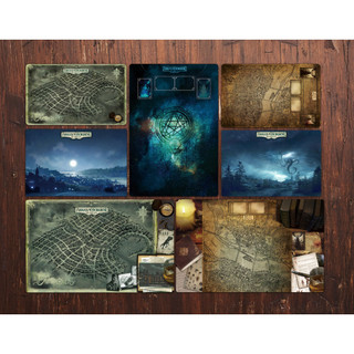 【安妮桌遊】詭鎮奇談 卡牌版桌遊牌墊 玩家牌墊 AHLCG playmat