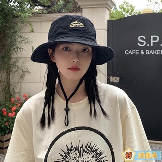 【好康來】MAGIC KIWI/日系貼布休閒復古漁夫帽子男女潮露營登山帽夏季防曬帽工裝盆帽潮