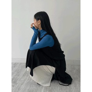 Codibook｜韓國 inchant me 剪裁高領基本款百搭長袖3色［預購］長袖上衣 女裝