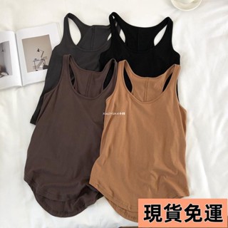 【小圓❥桃園發貨】泫雅工字背心女夏季胖妹妹2-300斤寬松大碼內搭無袖T恤吊帶上衣潮