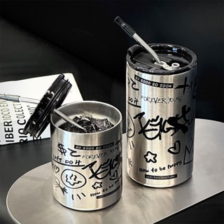 【臺灣出貨】不銹鋼保溫杯咖啡杯 便攜戶外水杯 家用隨手杯 杯子 辦公室水杯 情侶咖啡杯 生日/尾牙/禮品杯 送禮