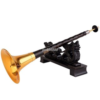 **音樂** 爆款 精品嗩吶樂器 初學嗩吶 紅木烏木黑檀木樂器全套專業D調d民族大小號喇叭 12.12