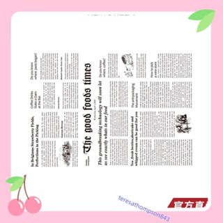 防油蠟紙 食品包裝紙 麵包三明治漢堡薯條包裝 烘焙具 餐麵包 油紙teresathompson843