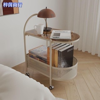 🟣梓茵商行🟣北歐風 置物架 移動茶几 邊桌ins 收納推車 沙發邊幾 小茶幾 陽臺桌子 角幾 床頭邊櫃 茶桌置物架