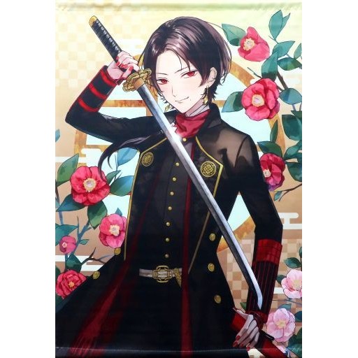 加州清光新插畫B2掛畫<大加州刀展×刀劍亂舞-ONLINE-"-駿河屋