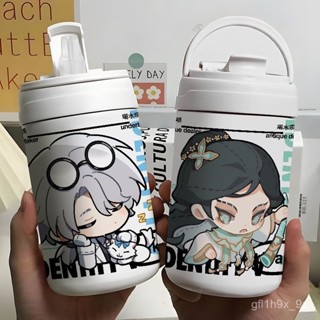 【免運】保溫杯 水壺第五人格週邊雙飲咖啡杯保溫杯大容量304不銹鋼學生隨手便攜水杯 PCE8