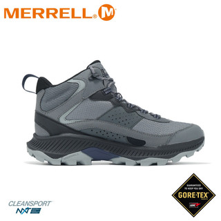 【MERRELL 美國 男 SPEED STRIKE 2 MID GORE-TEX《鐵灰》】ML037821/健走/登山