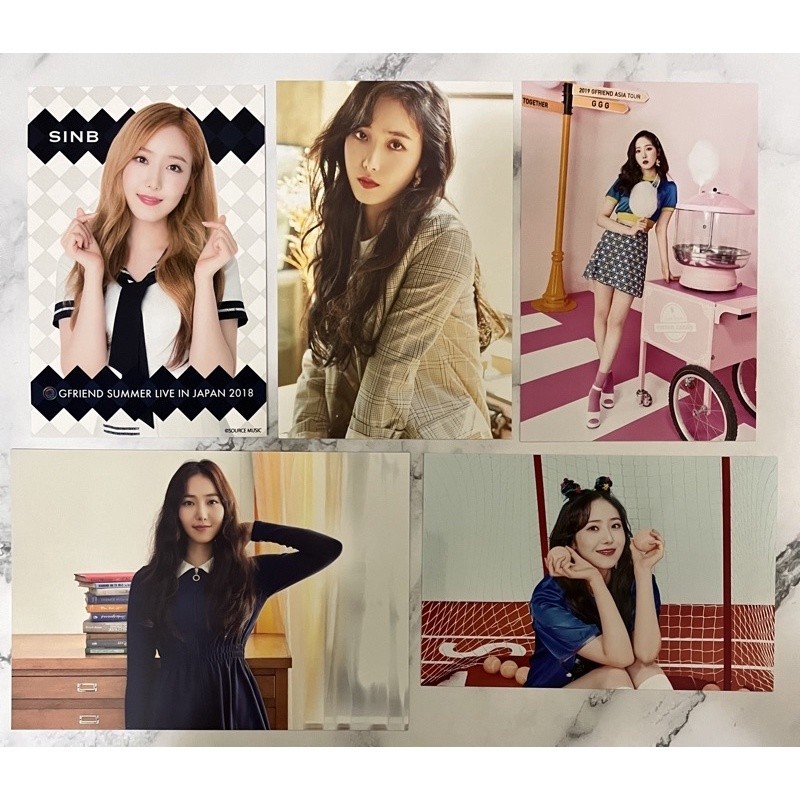🔮Gfriend GGG演唱會 日本出道明信片 2018年曆 2019年曆 明信片 信飛