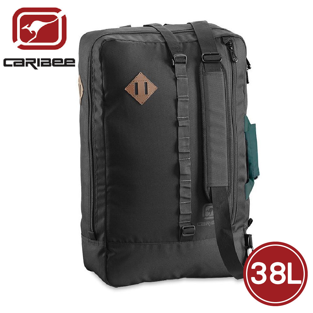 【Caribee 澳洲 RED WING CABIN BAG CARRY-ON 38L旅行背包《黑》】CB-6908