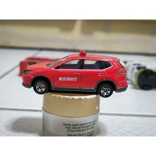 二手玩具汽車-NO.001日產消防指揮車 多美小汽車 TOMICA