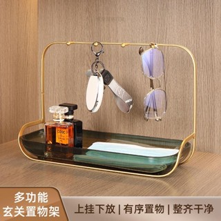 玄關鑰匙收納架 實木掛鑰匙架 創意置物架 玄關擺件 鑰匙收納 客廳桌面收納 置物架 玄關鑰匙收納擺件進門口掛鉤飾品收納盒
