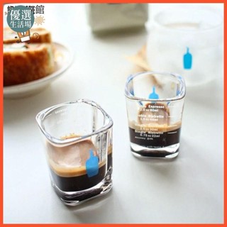 桃園出貨***小藍瓶 咖啡杯 水杯 藍瓶子 Arabica阿拉比卡%百分號小藍瓶子玻璃杯意式濃縮咖啡杯計量杯