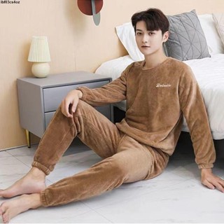 法蘭絨加厚男士睡衣💞💓熱銷男士加肥加大睡衣秋冬款法蘭絨暖暖套裝加厚珊瑚絨冬季胖子家居服