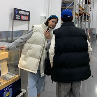 👑「真愛品質」2025新款立領外穿加棉馬甲男女同款背心棉衣保暖加厚百搭休閑外套