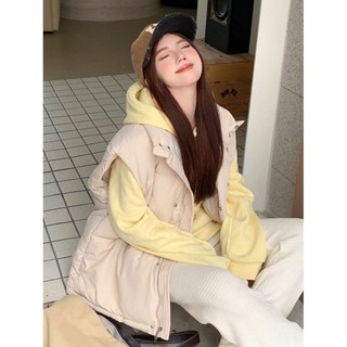 女羽絨背心 外套背心 羽絨棉背心 女保暖背心 冬季背心 羽絨馬甲 羽絨棉馬甲女外穿秋冬季棉服寬鬆保暖坎肩馬夾棉衣外套女