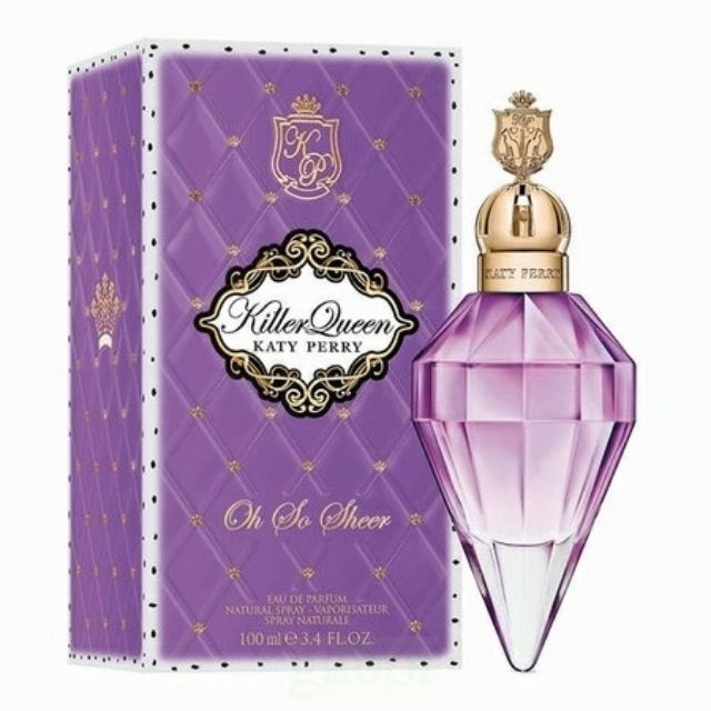 💯嚴選 ❤️Katy Perry Killer Queen Oh So Sheer 凱蒂佩芮紫戀女王女性淡香精 100m