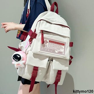 🎒 雙肩包 書包女初中生簡約大容量揹包新款日系旅行高中學生防水雙肩包潮牌