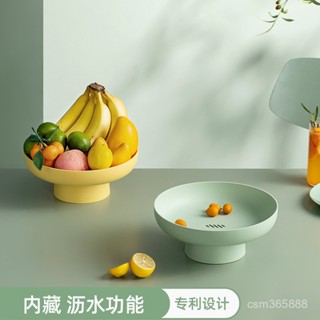 🌞臺灣出貨🌞水果盤客廳家用水果籃多功能小吃架歐式糖果盤甜品臺擺件水果盤 餅乾盤 點心盤 零食收納盤 PR71