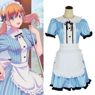 臺灣免運🎀 女神的露天咖啡廳cos服秋葉秋水櫻木白木流星動漫角色同款女僕裝