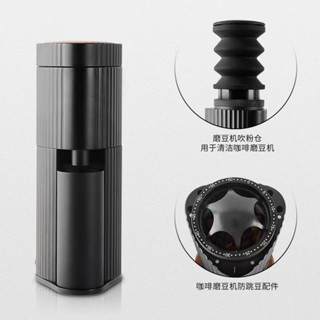 咖啡電動磨豆機 48mm不銹鋼刀盤 家用全自動意式手沖研磨器咖啡機
