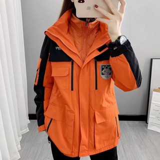 三合一衝鋒外套 羽絨棉內膽可拆卸衝鋒衣 戶外登山服 滑雪服 防風防水外套 兩件式衝鋒衣 機能外套