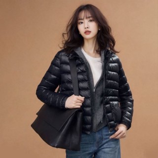 保暖90%白鵝絨立領羽絨外套羽絨衣女短大衣女【23-25-85001-24】ibella 艾貝拉